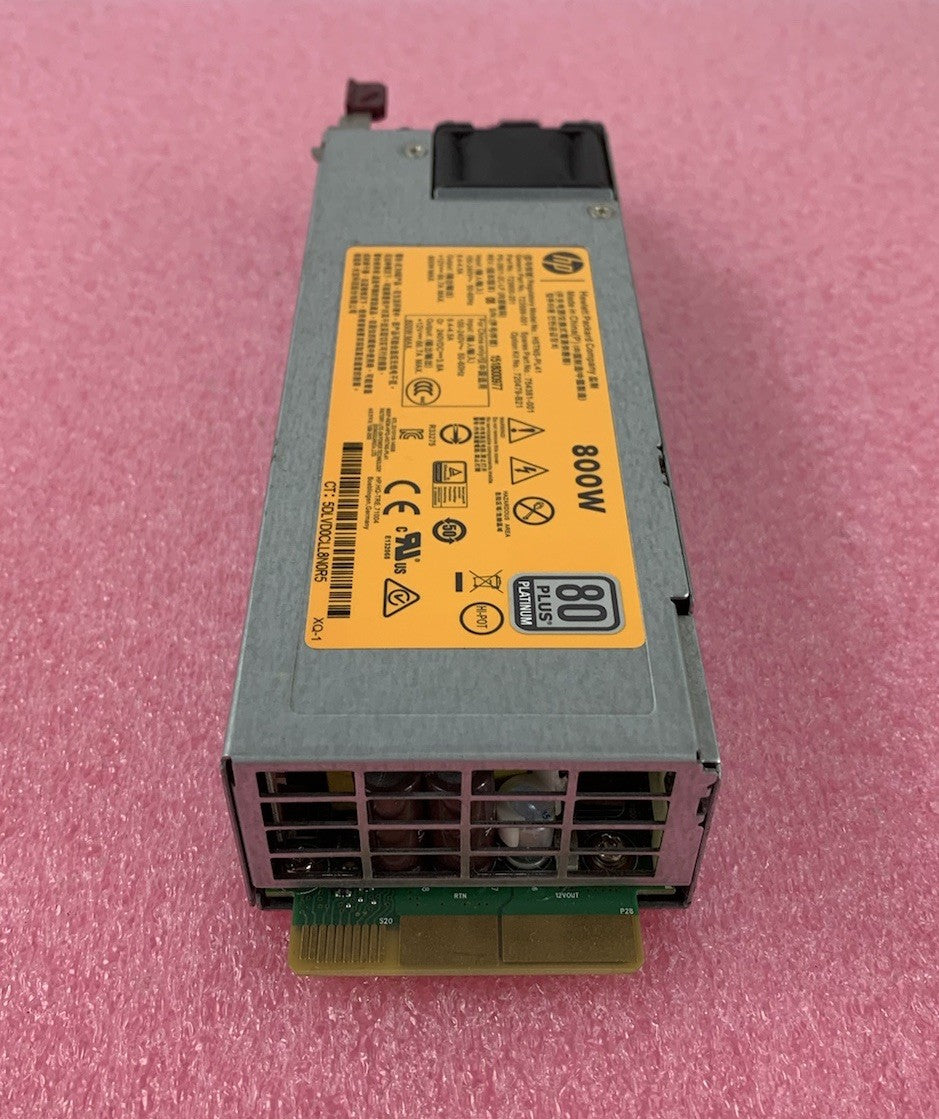 HP HSTNS-PL41 723599-001 800W Power Supply (Lot of 2)