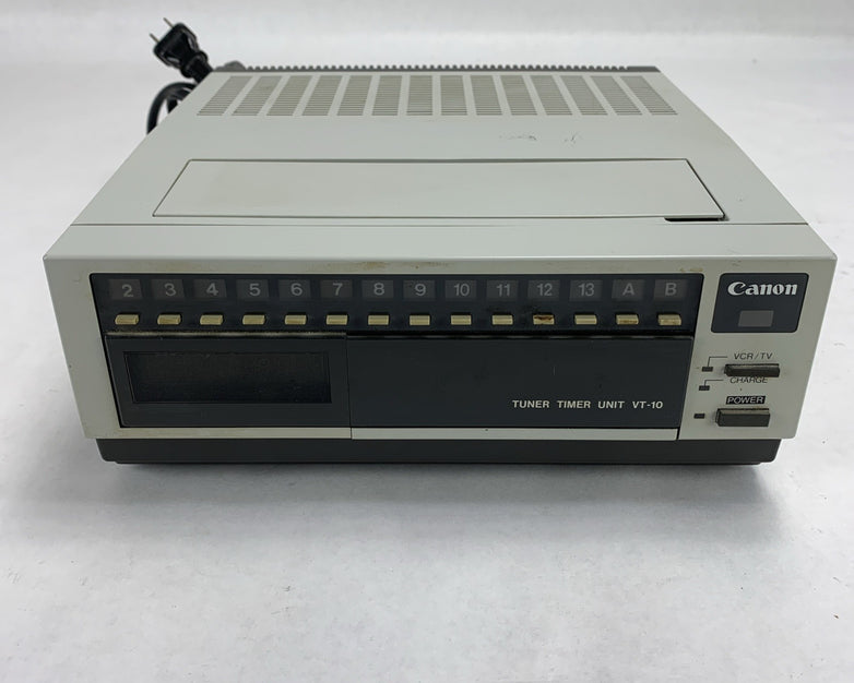Vintage Canon VT-10A 120V 60Hz 43W Tuner Timer Unit VT-10