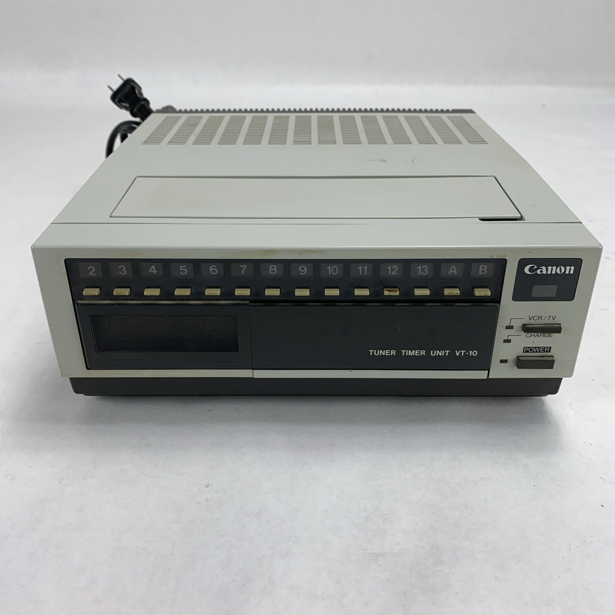 Vintage Canon VT-10A 120V 60Hz 43W Tuner Timer Unit VT-10 1
