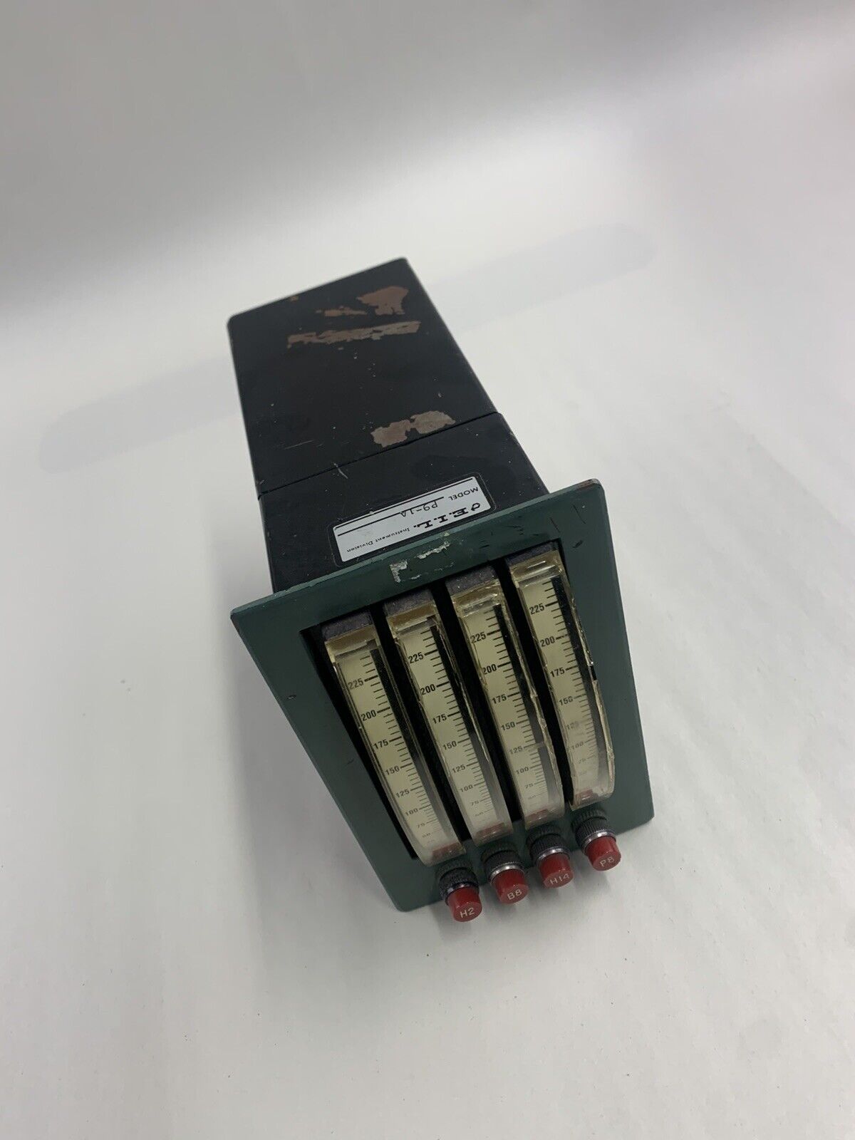 EIL Instrument Division P9-1A Channel Analog Meter