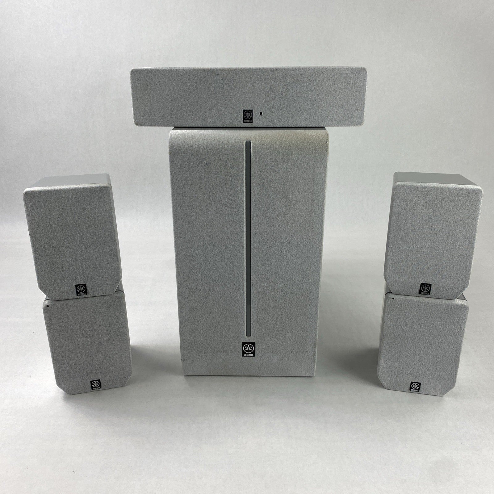 Yamaha SW-P270 Home Cinema Subwoofer w/ Yamaha NX-E270 NX-C270 Speakers