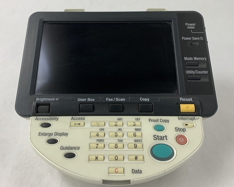 Konica Minolta Bizhub 363 Touchscreen Control Panel