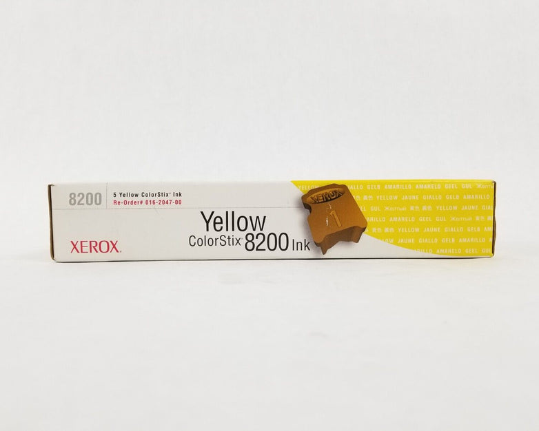Xerox Phaser 8200 Yellow ColorStix Ink Color Printer 016-2047-00 5pk
