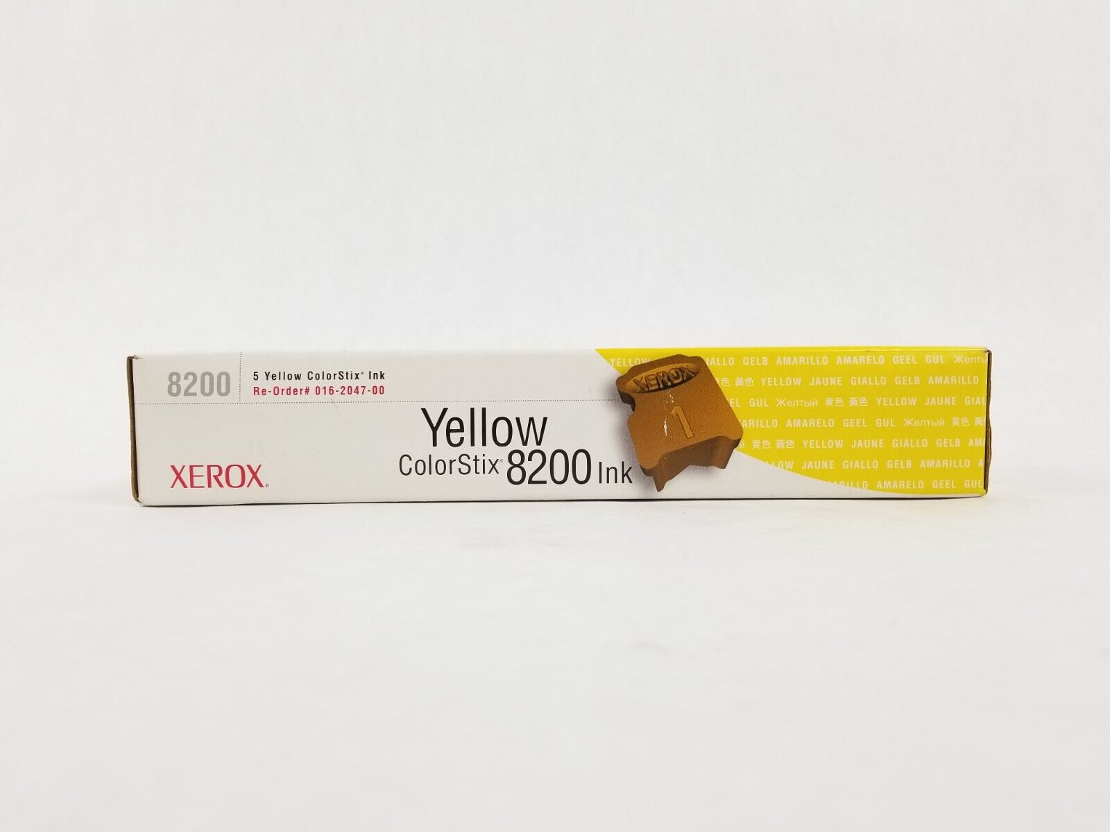 Xerox Phaser 8200 Yellow ColorStix Ink Color Printer 016-2047-00 5pk