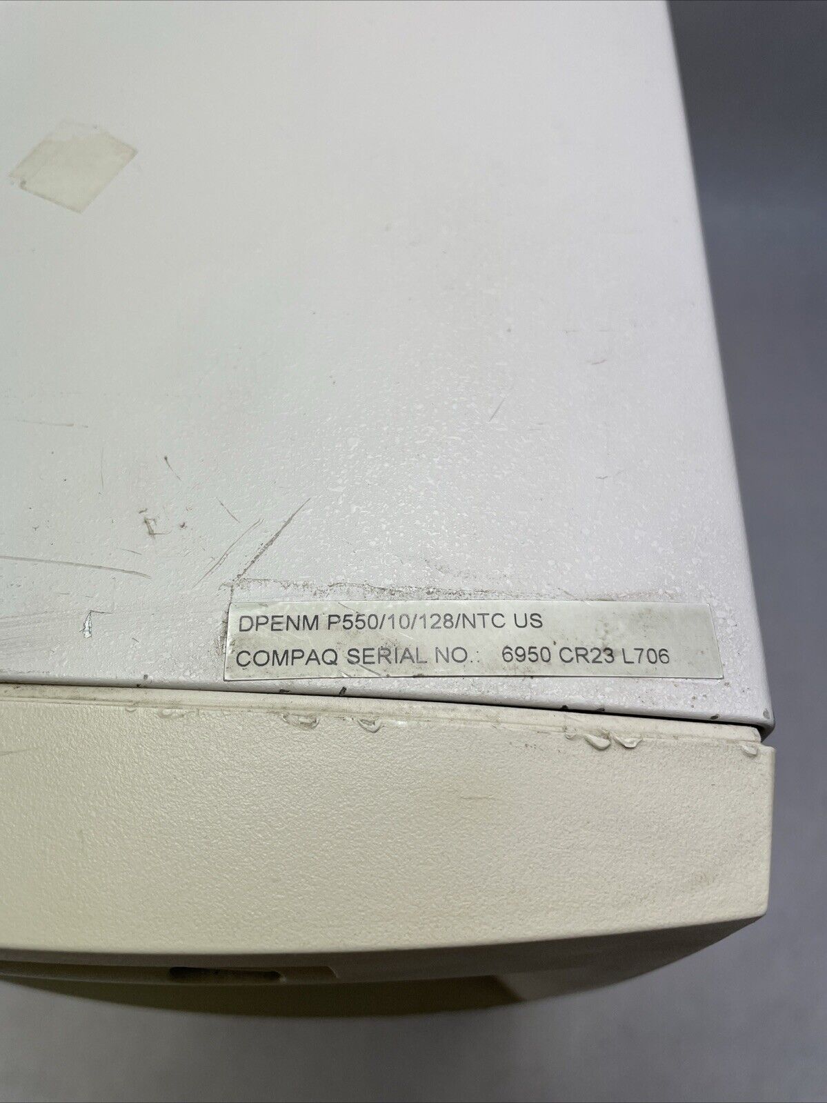 Compaq DeskPro P550 MT Intel Pentium III 550MHz 384MB RAM No HDD No OS