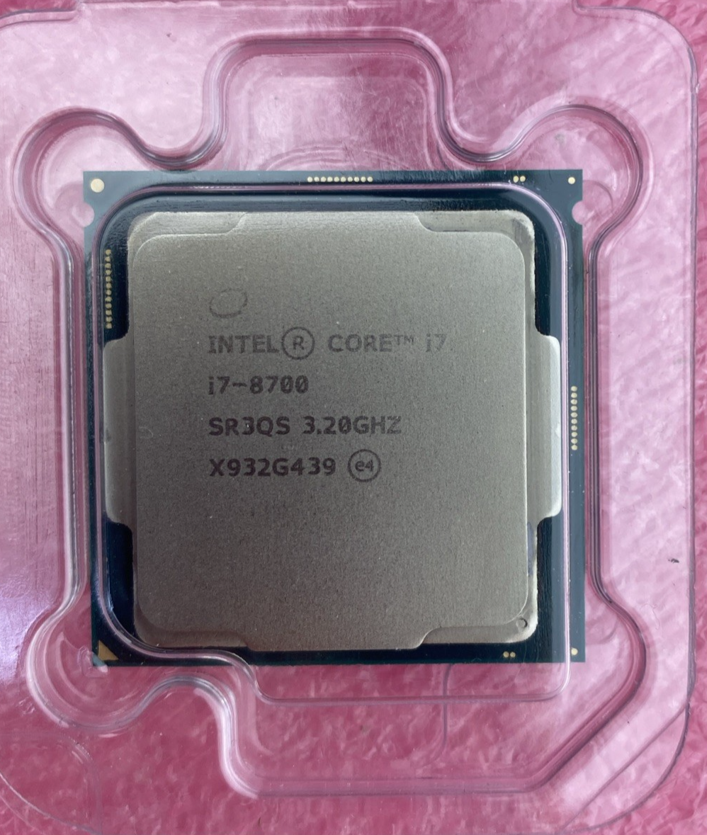 Intel Six Core i7-8700 CPU Processor 3.20GHz LGA1151 SR3QS