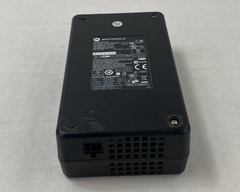 Lot of 3 Motorola 50-14000-242R 15V 5A Power Supply With Cable