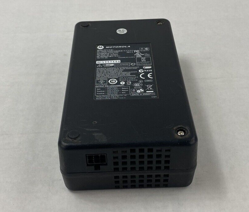 Lot of 3 Motorola 50-14000-242R 15V 5A Power Supply With Cable