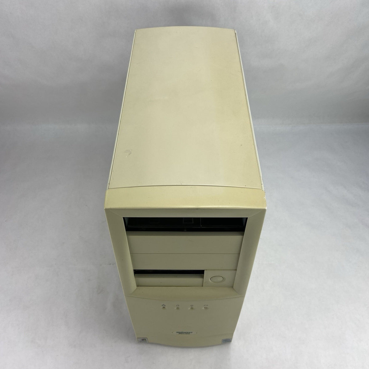 Midwest Micro Vintage Mid Tower Computer Case Bare Bones No PSU2