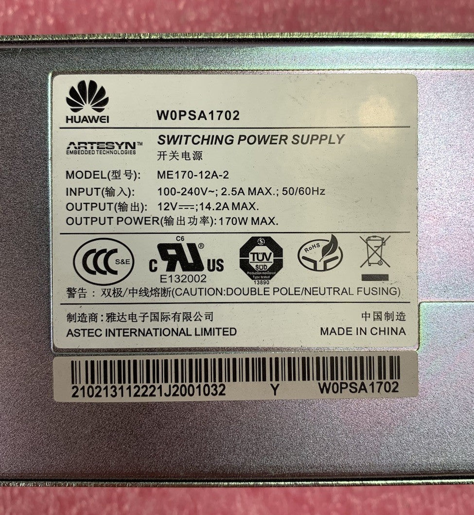 Artesyn ME170-12A-2 170W Switching Power Supply