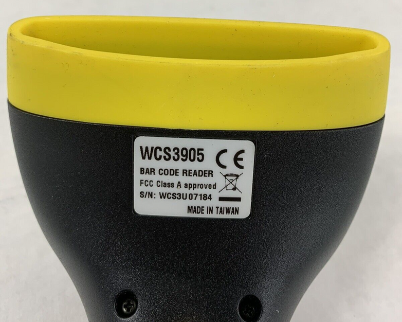 Lot of 4 Wasp WCS3905 Barcode Scanner
