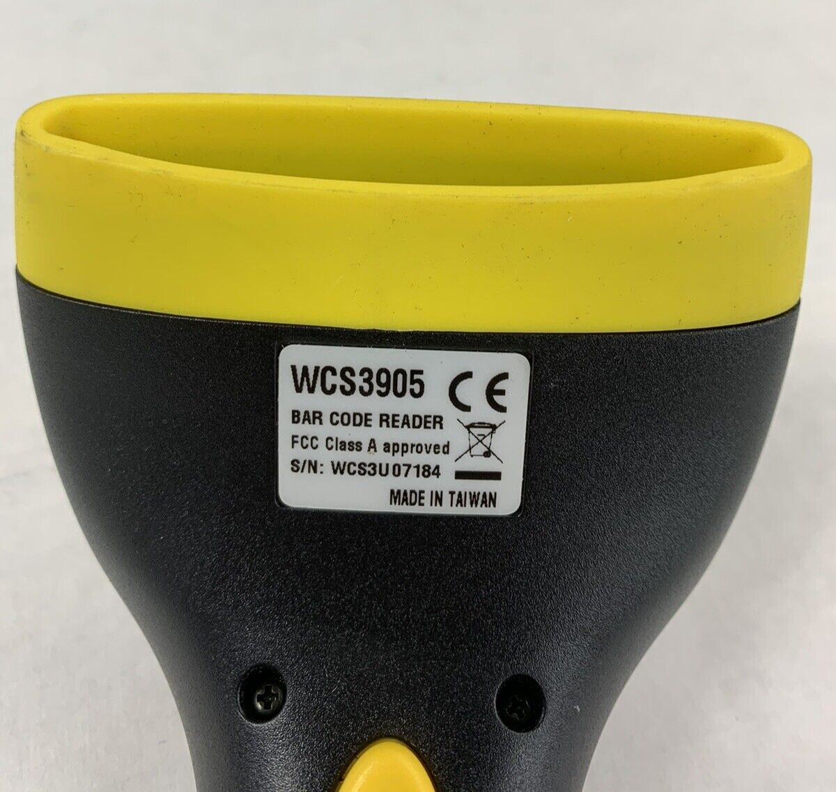 Lot of 4 Wasp WCS3905 Barcode Scanner