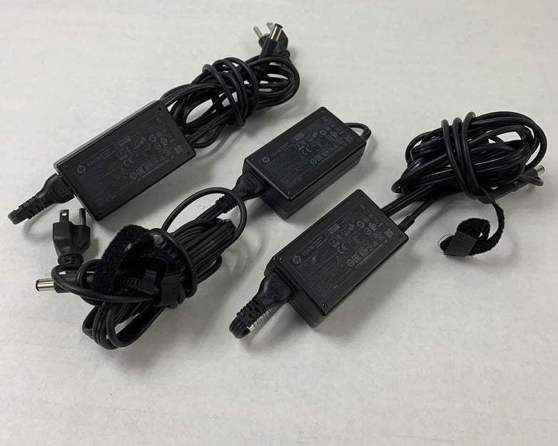 HP TPN-CA16 65W AC Adapter Charger 19.5V 3.33A (Lot of 3)
