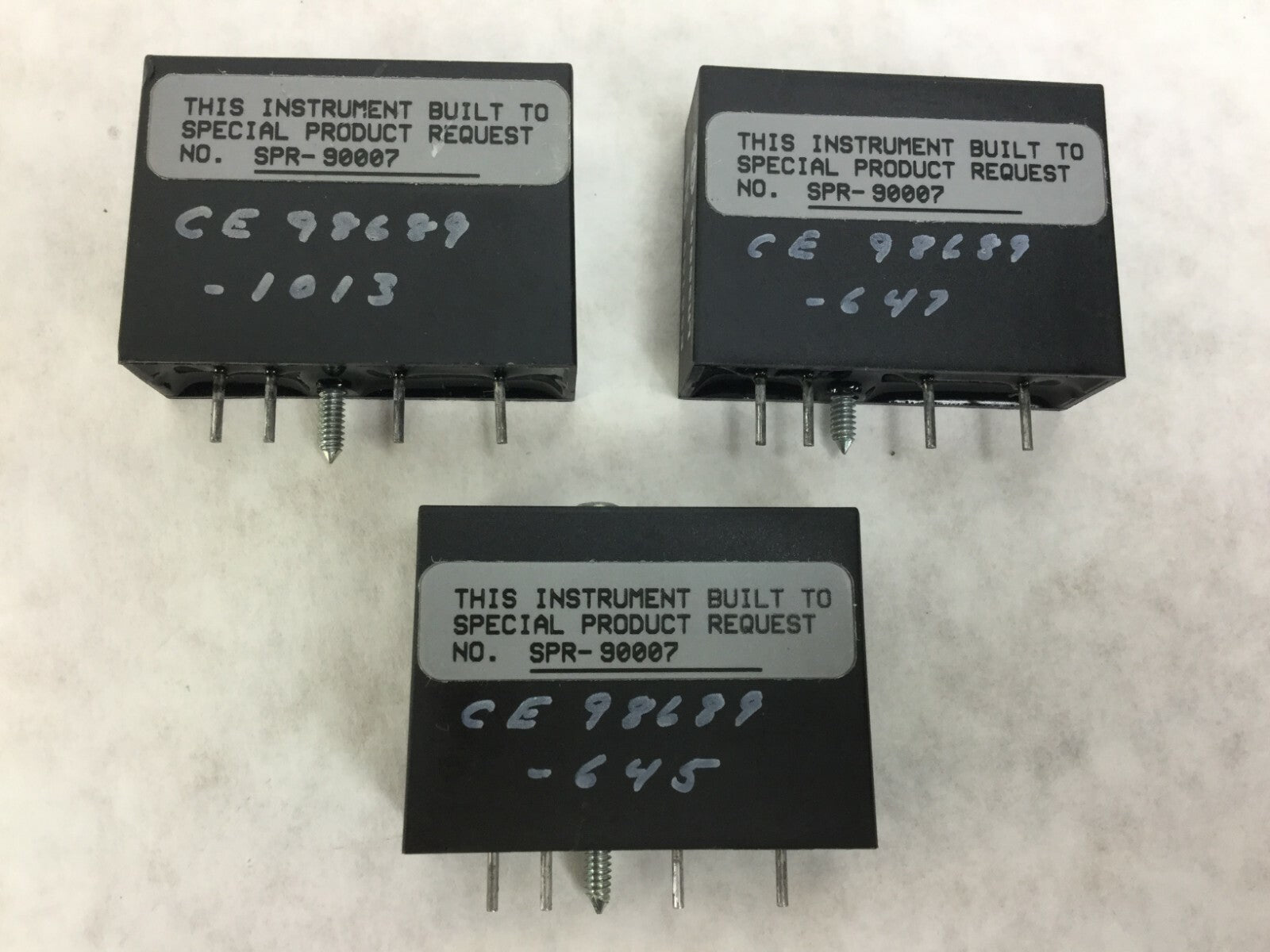 Taylor  6001BA14521A E58169  LR35852  Lot of 3