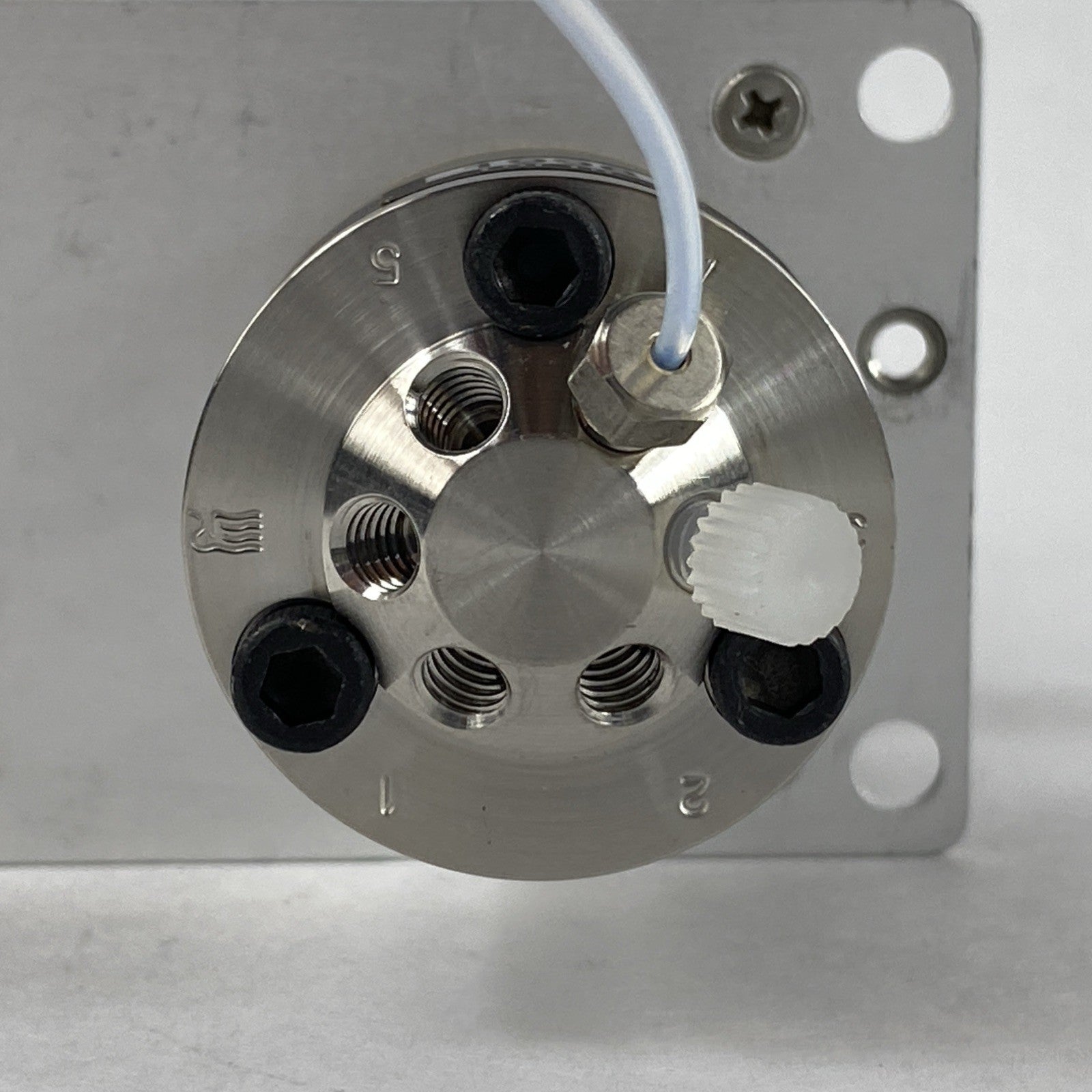 Rheodyne 7750E-020 6 Port Valve Oriental Motor C7733-9012K Vexta Stepping Motor10