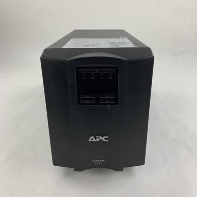 APC SMT1500 Smart Connect UPS 1500VA LCD Backup Surge No Batt Tested Bad Group 1