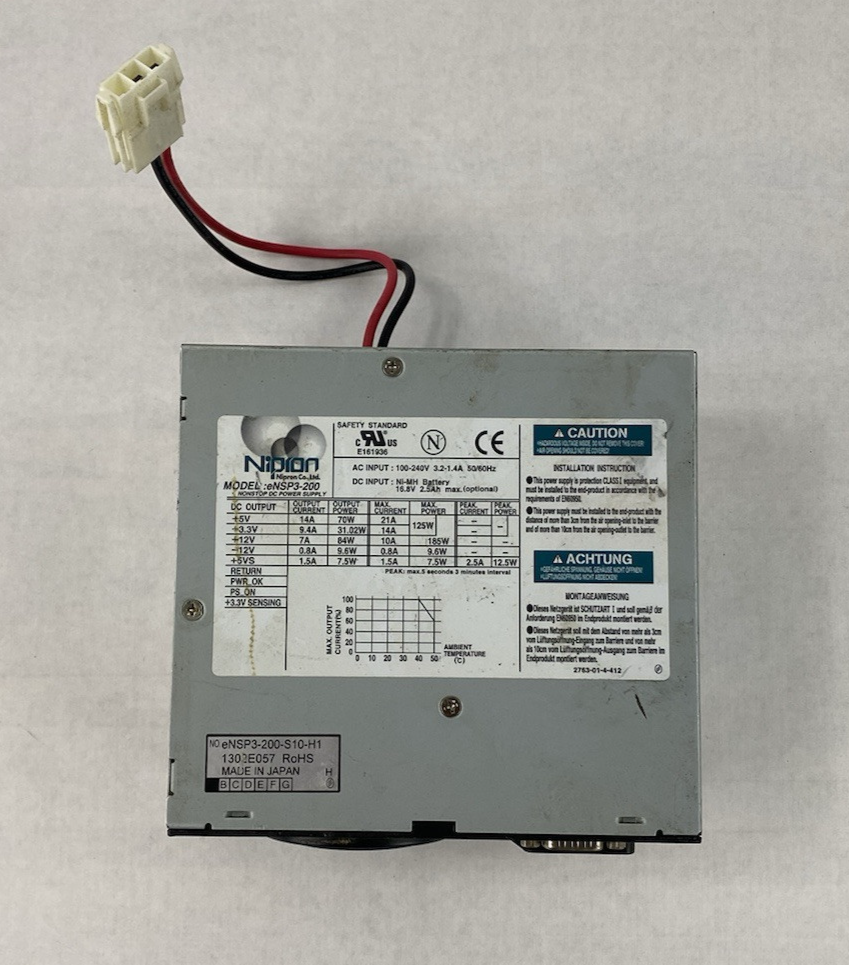 Nipron eNSP3-200 16.8V 2.5Ah Nonstop DC Power Supply