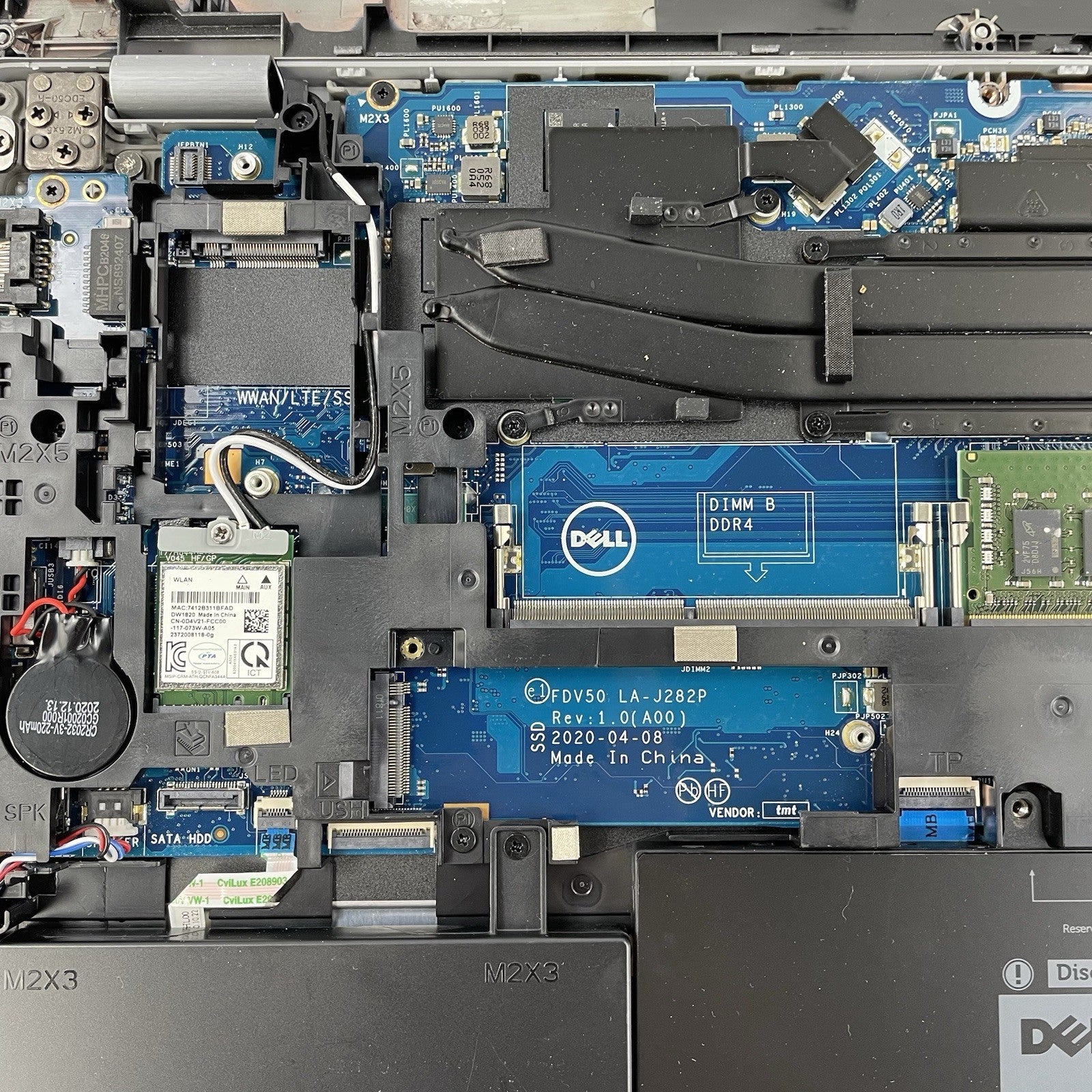 Dell Precision 3551 15.6" i5-10400H 2.60 GHz 16 GB RAM No SSD/OS/AC18