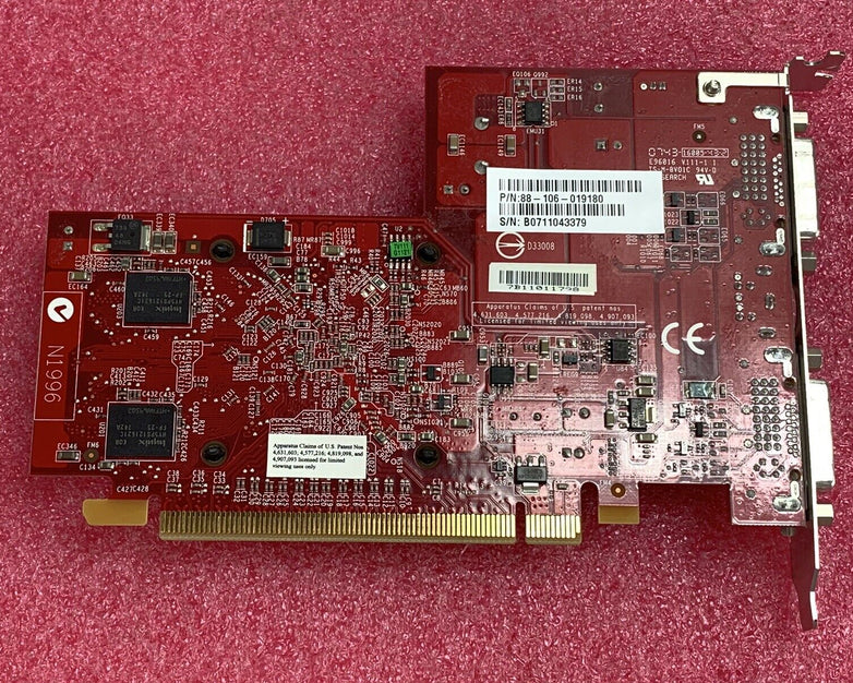 PCI-E Video Graphics Card Model V103 109-B16931-00C DVI S-Video Radeon HD 2400XT