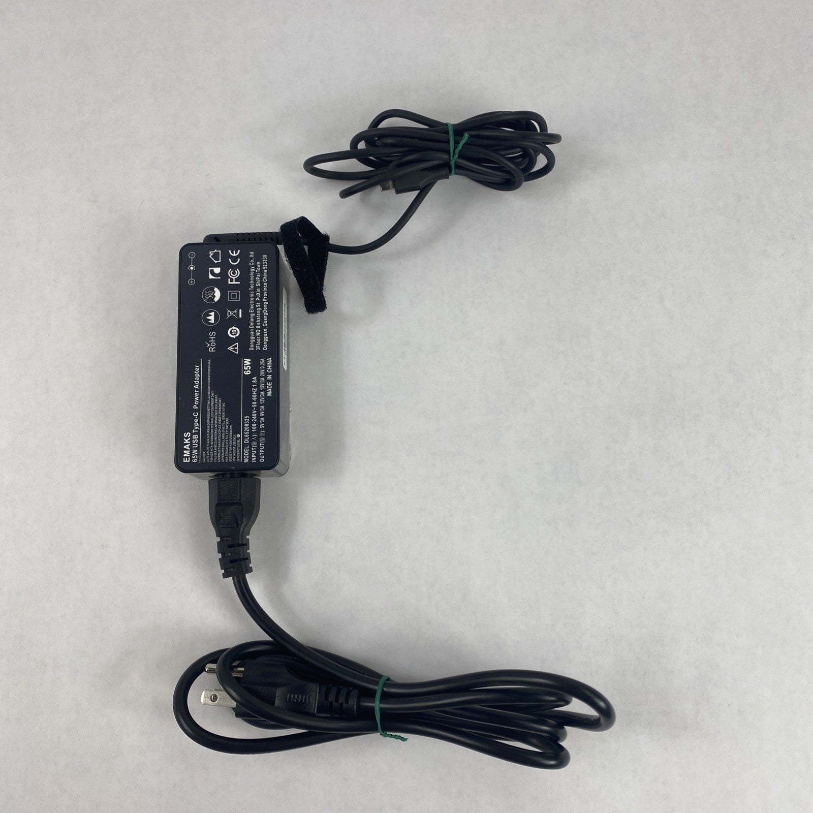 Emaks DL6520035 65W Type C Power Adapter Lot of 43