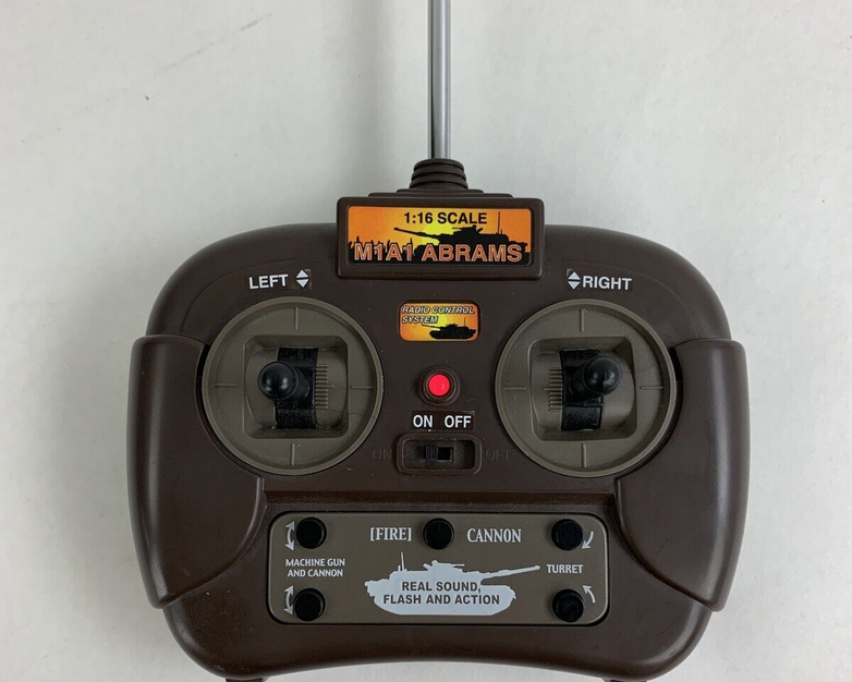 1:16 Scale M1A1 Abrams Radio Control System 49.860 MHz Power Tested