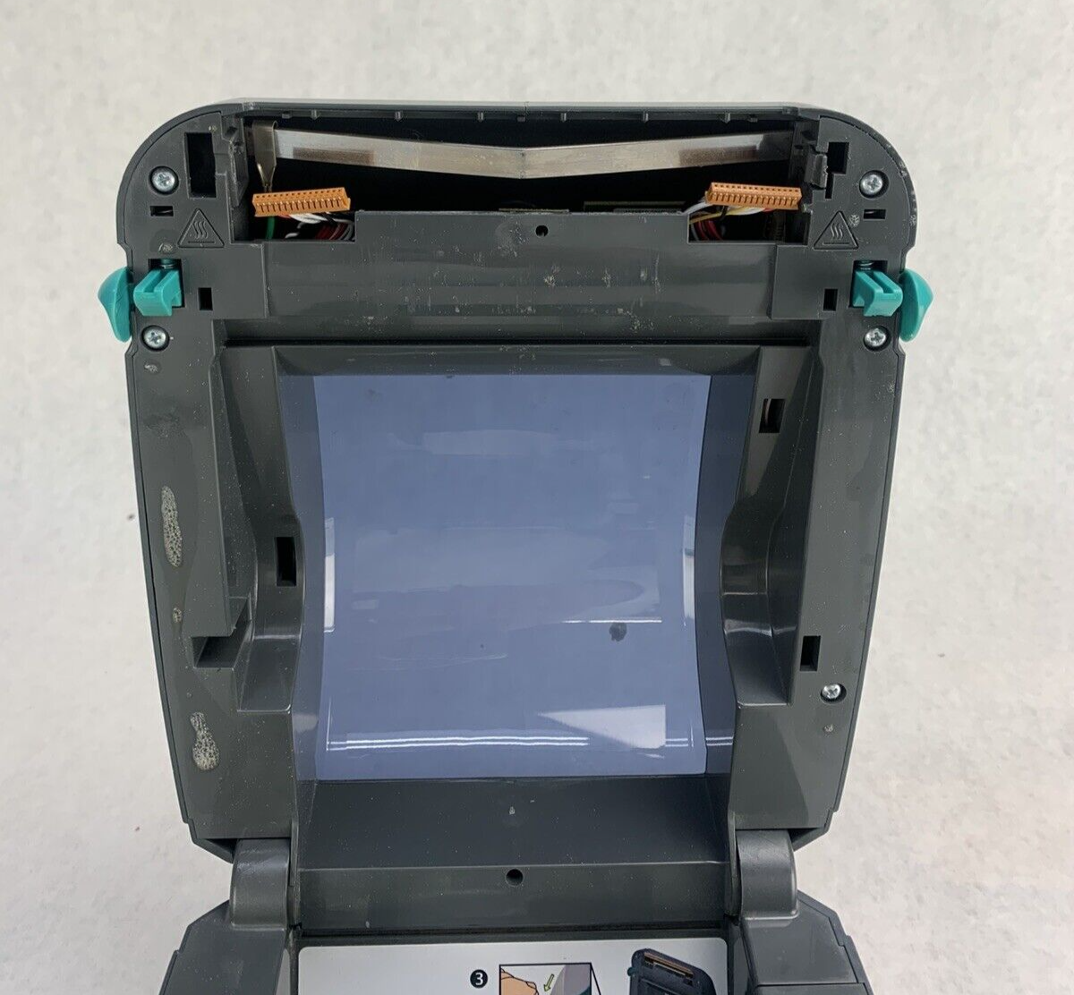 For Parts or Repair Zebra GX420d Thermal Printer 24Vdc