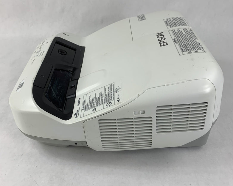 Epson BrightLink 595Wi H599A LCD Projector 205 Lamp Hours - No Remote Loud Fan