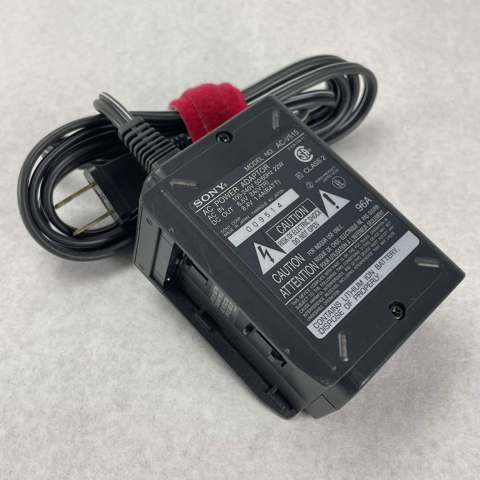 Sony AC-V515 AC Power Adapter Battery Charger0