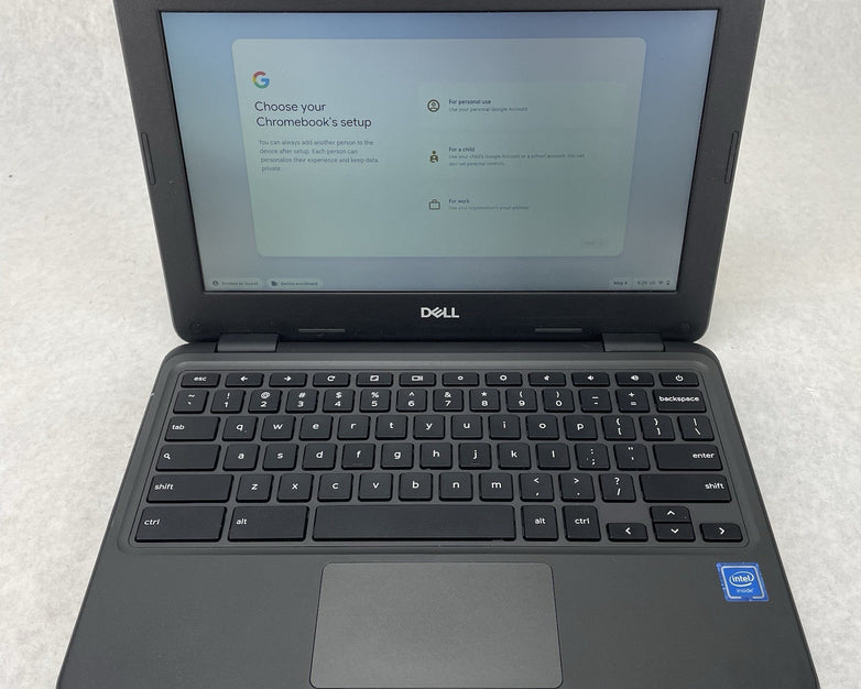Dell Chromebook 3100 11.6" Celeron N4020 1.1GHz 4GB RAM 16 GB No AC - Mid Batt