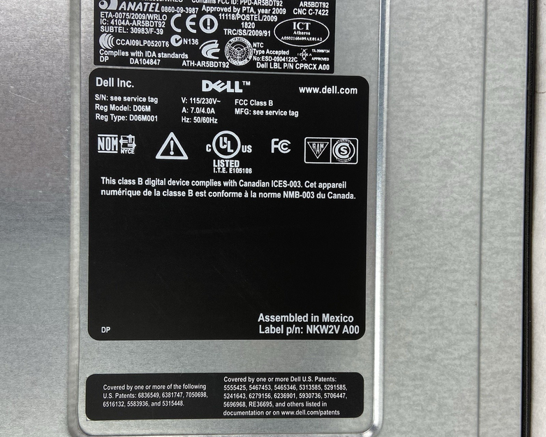 Dell Inspiron 570 MT AMD Athlon II x4 630 2.8GHz 4GB RAM No HDD No OS
