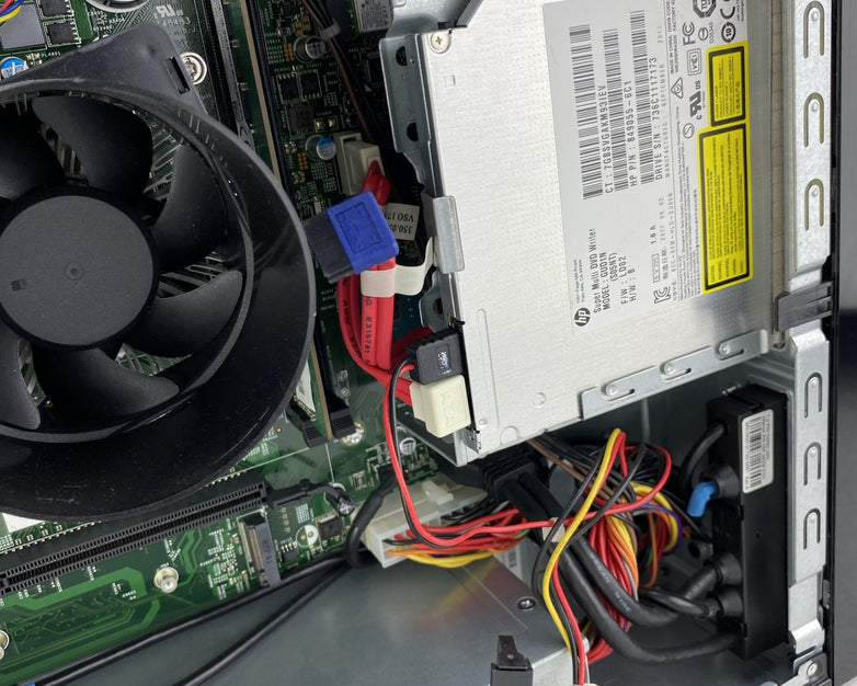 HP Slimline 270-p036 DT PC Intel i5-7400T 2.40GHz 1x8GB RAM WiFi No HDD OS