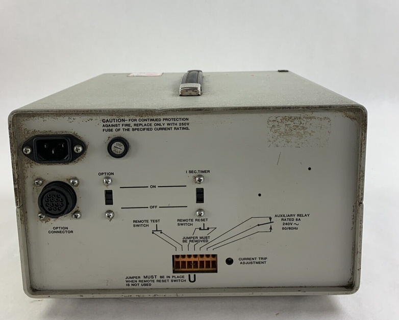Associated Research 4040AT AC/DC Hypot Ground Continuity Test Set Power Tested