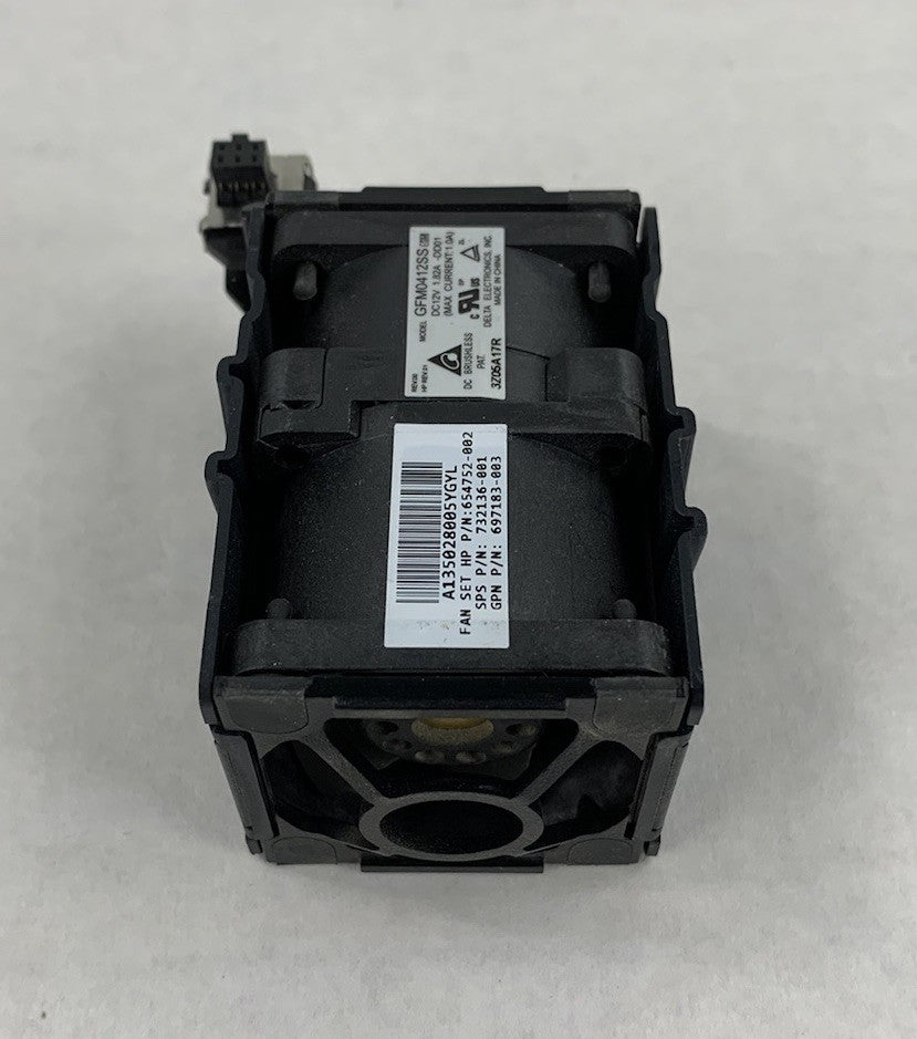 Delta 654752-002 GFM0412SS Server Fan (Lot of 2)