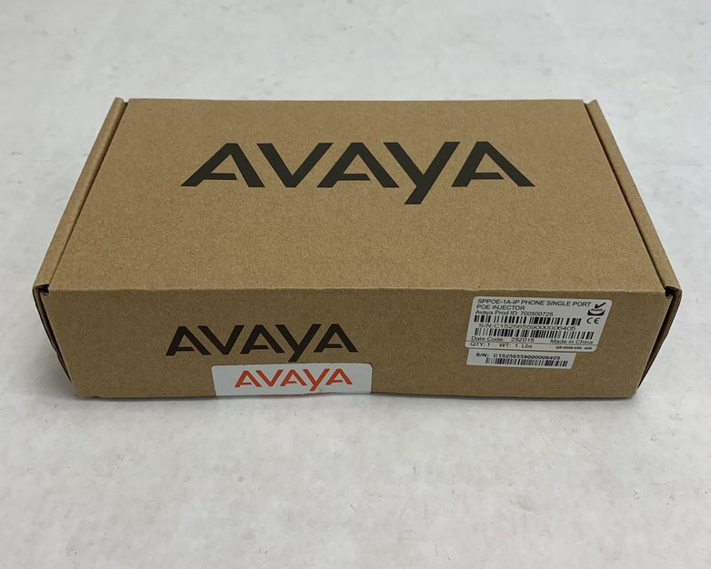 Avaya SPPOE-1A-IP Phone Single Port POE Injector (Lot of 2)