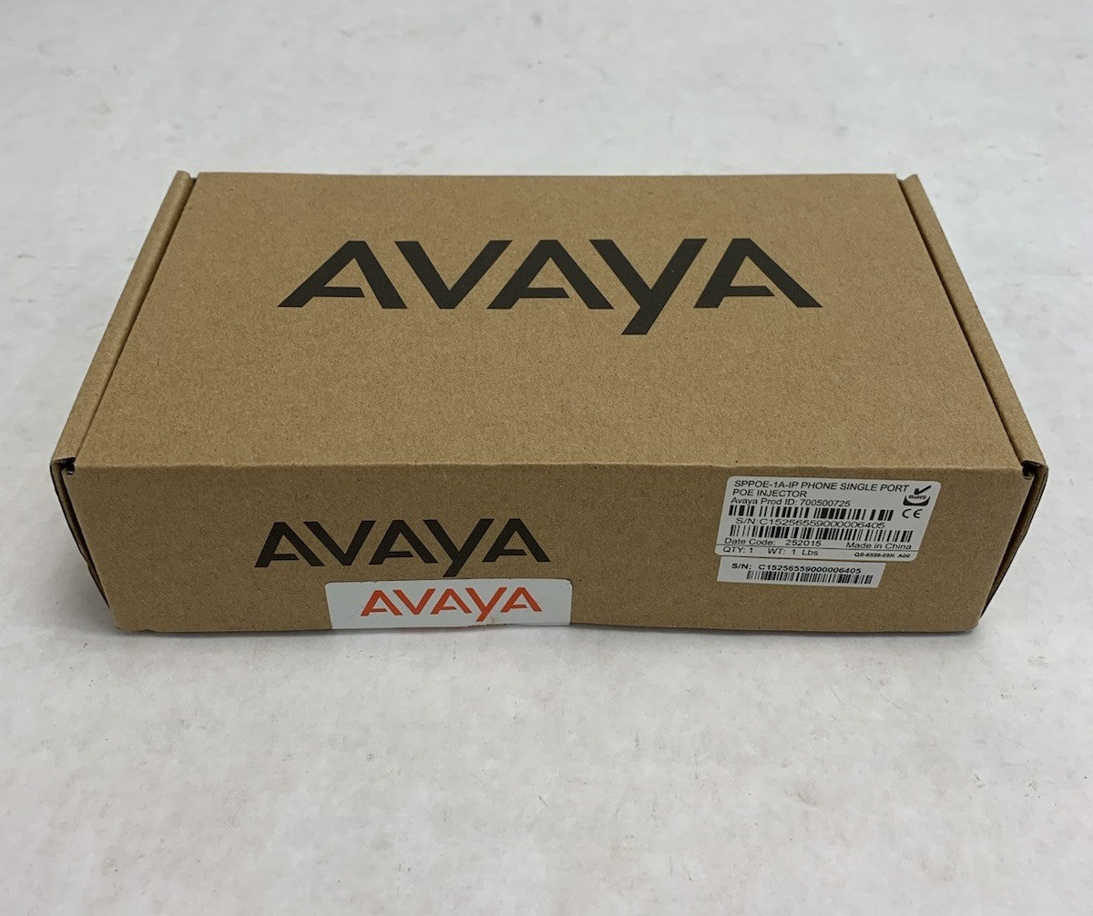 Avaya SPPOE-1A-IP Phone Single Port POE Injector (Lot of 2)1