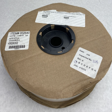 1800/Roll 250ml 10.2 x 15.2 cm (4 x 6 inches) 2mil Pre-Opened Clear Poly Bags