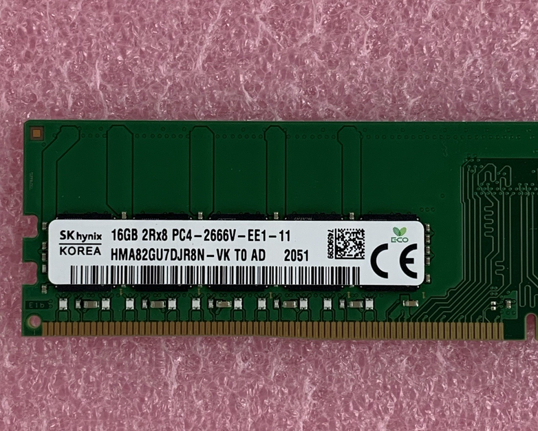 SK Hynix HMA82GU7DJR8N-VK 16 GB DDR4 ECC UDIMM Server Memory RAM