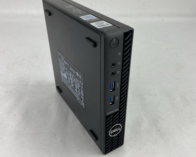 Dell Optiplex 3080 Micro Intel Core i3-10100T 3GHz 8GB RAM No AC/HDD/OS