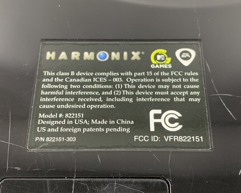 Harmonix 822151 Fender Stratocaster PS3 Rock Band Wireless Guitar