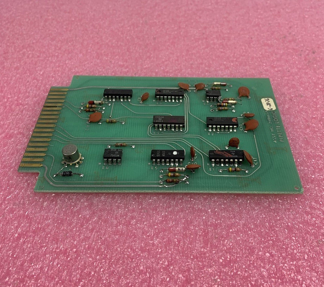 MSI Pipette Logic 24861-5 Vintage 1976 Micromedic Card