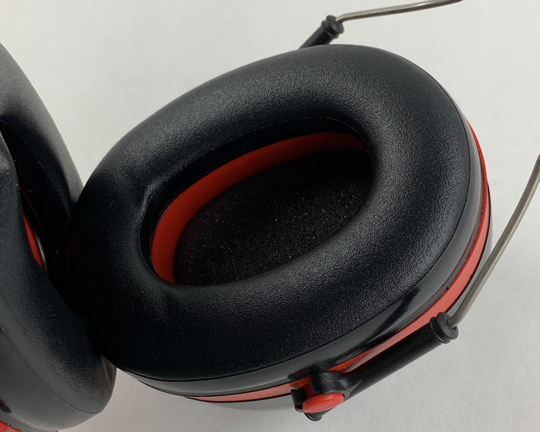Peltor Optime 101 3M Ear Muffs Black/Red Hearing Conservation Lot of 4x