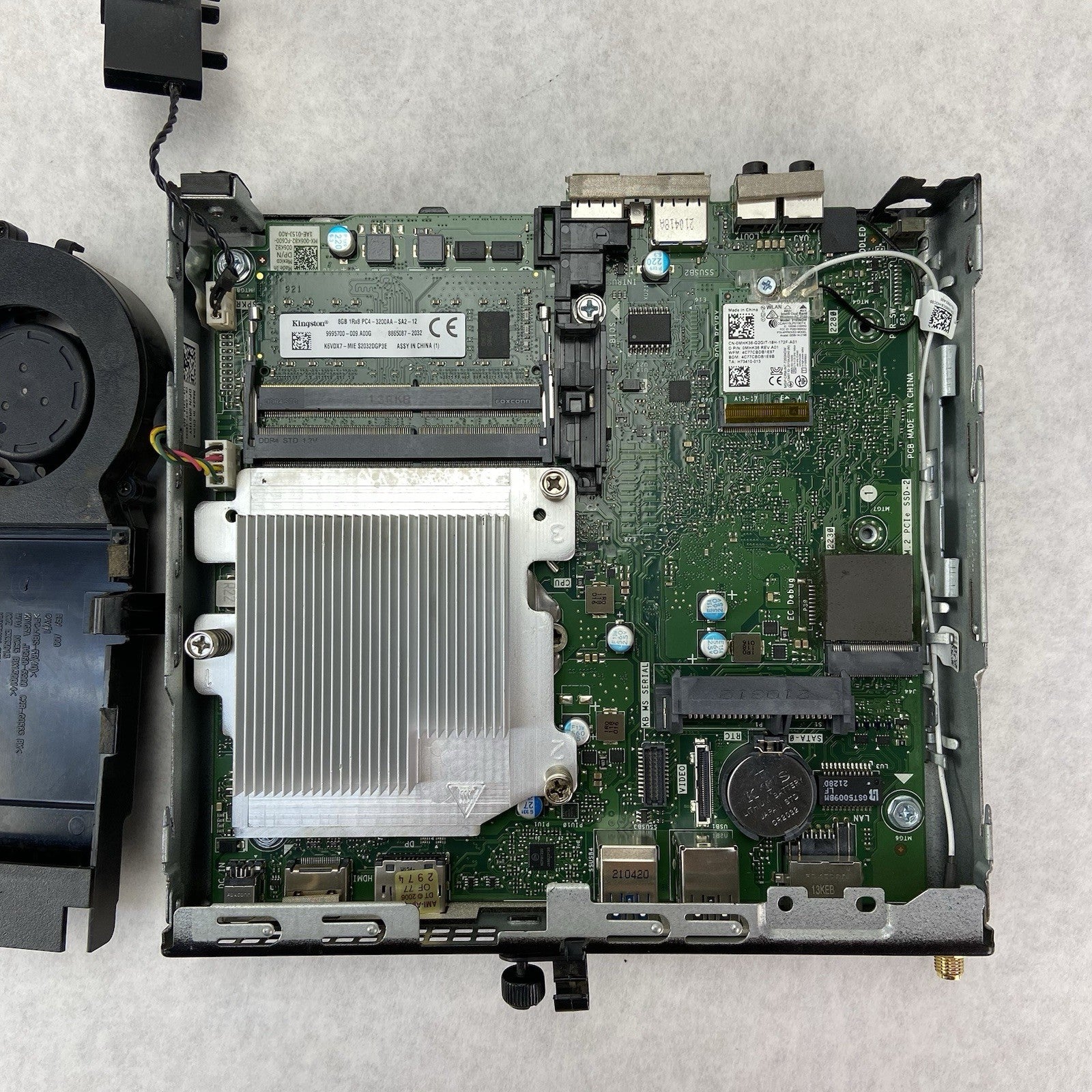 Dell Optiplex 3080 MFF Intel Core i5-10500T 2.3GHz 8GB RAM No AC/HDD/OS10