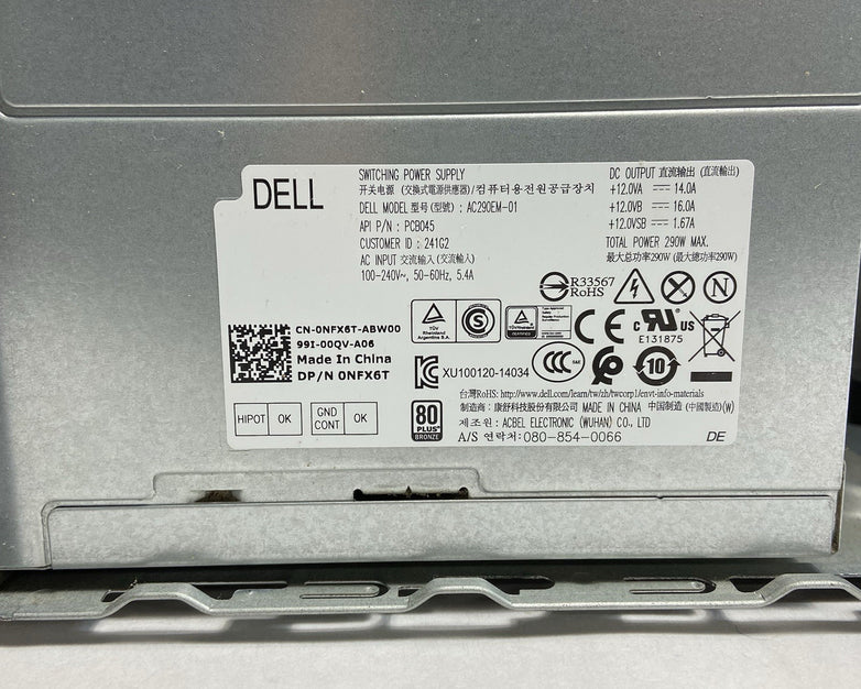 Dell Vostro 3670 MT Intel Core i5-8400 2.8GHz 16GB RAM No HDD No OS