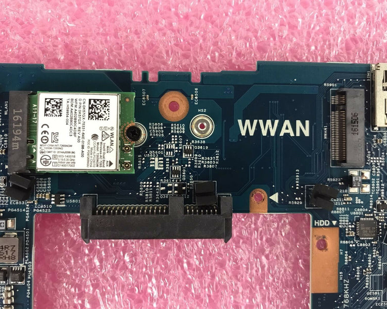 Dell Latitude 3350 Laptop Motherboard w/ Intel i3-5005U 2.00GHz CPU