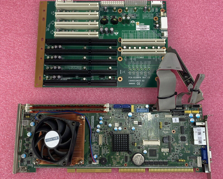 Advantech IPC-6608 Motherboard Intel Core i7-4770S 3.1GHz 16GB RAM