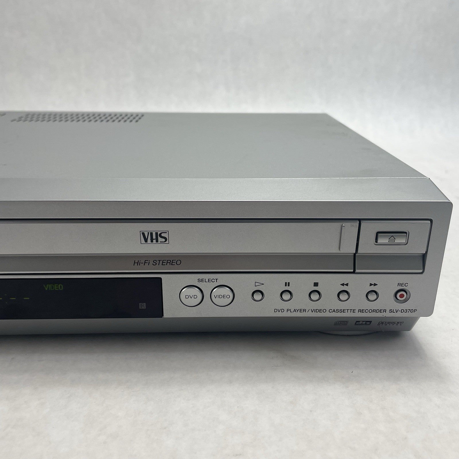 Sony SLV-D370P DVD VCR Player Tested Working4