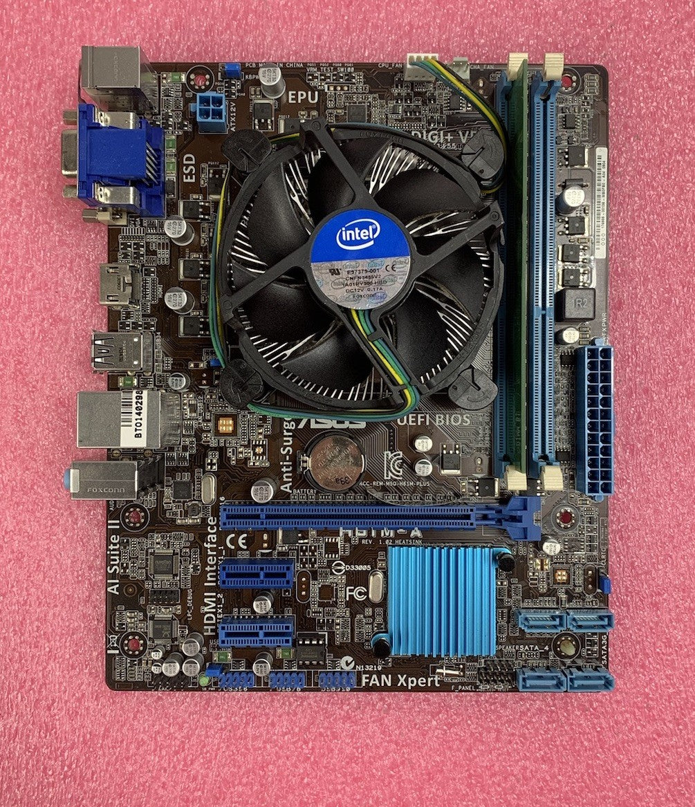 Asus H61M-A Motherboard Intel Pentium G2030 3GHz 2GB RAM w/ Shield