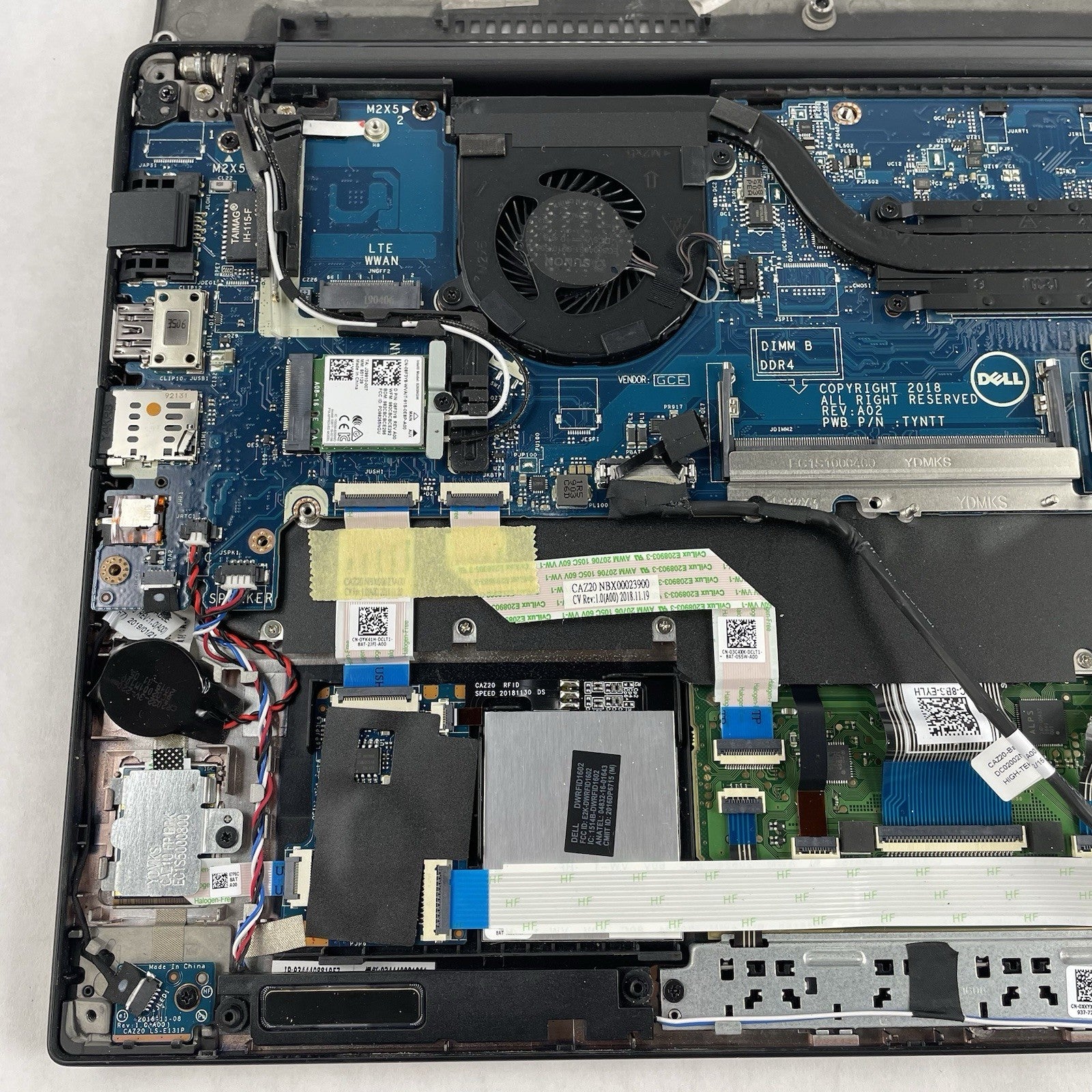 Dell Latitude 7490 14" i7-8650U 1.90 GHz 8 GB RAM No SSD/OS/AC/Battery18