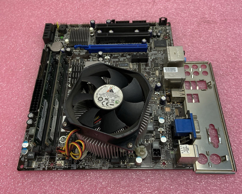 MSI G41M-P33 Motherboard Intel Core 2 Quad Q300 2.5GHz 4GB RAM w/IO Shield