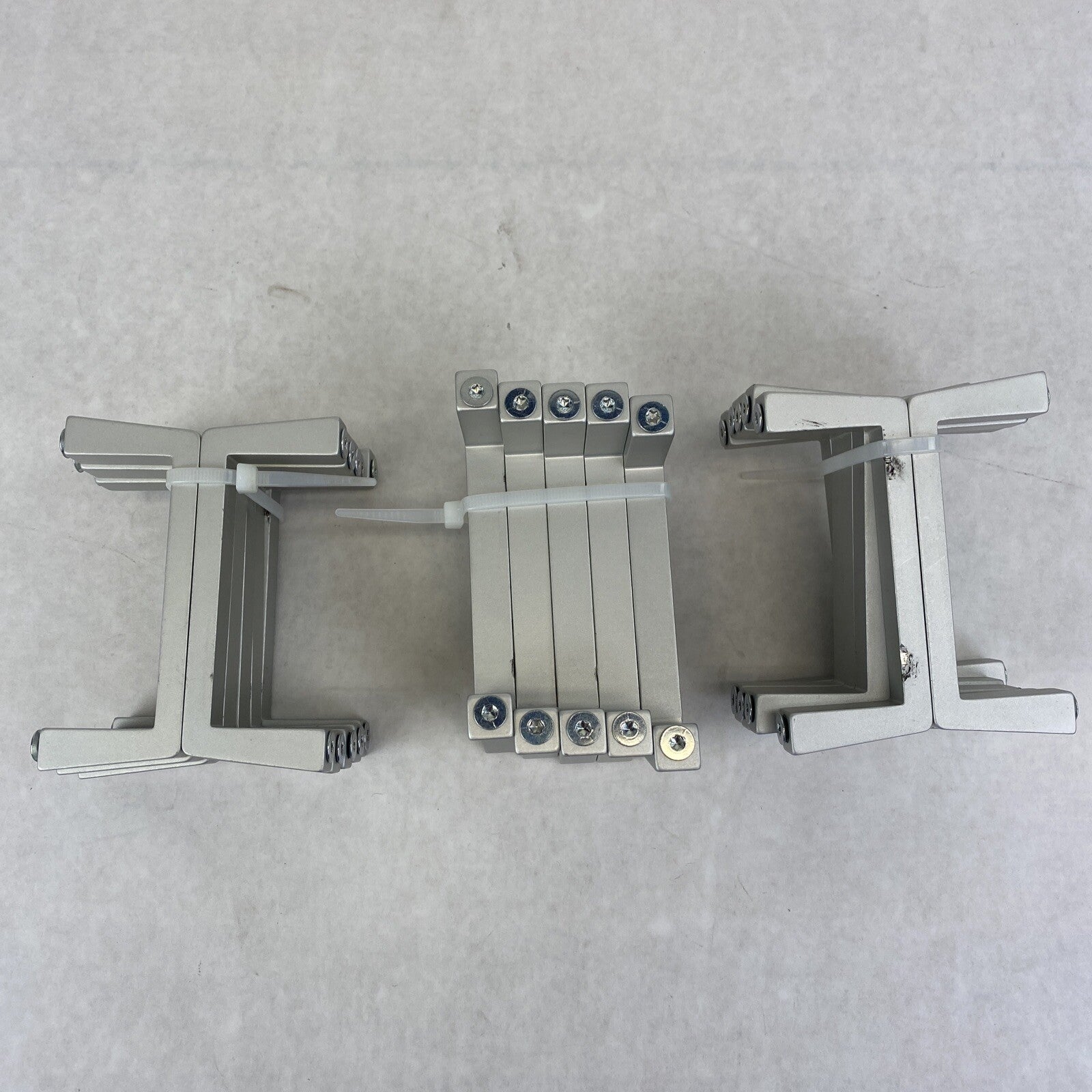 Square Bar Pull Extruded Aluminum Modern Cabinet Handle (Lot of 30)
